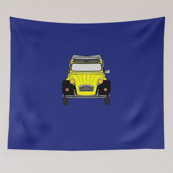 Item preview, Citroen 2Cv Yellow Black Color designed and sold by KirstenHofman.