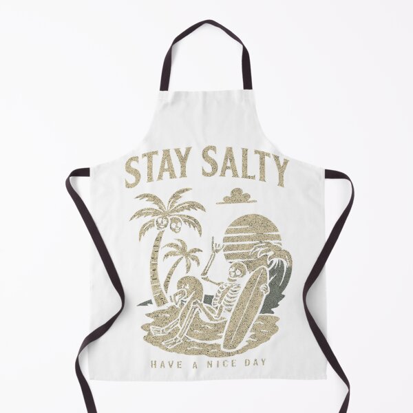 Item preview, Stay Salty – Skeleton Beach Vibes – Halloween Classic T-Shirt designed and sold by inkfluenceart.