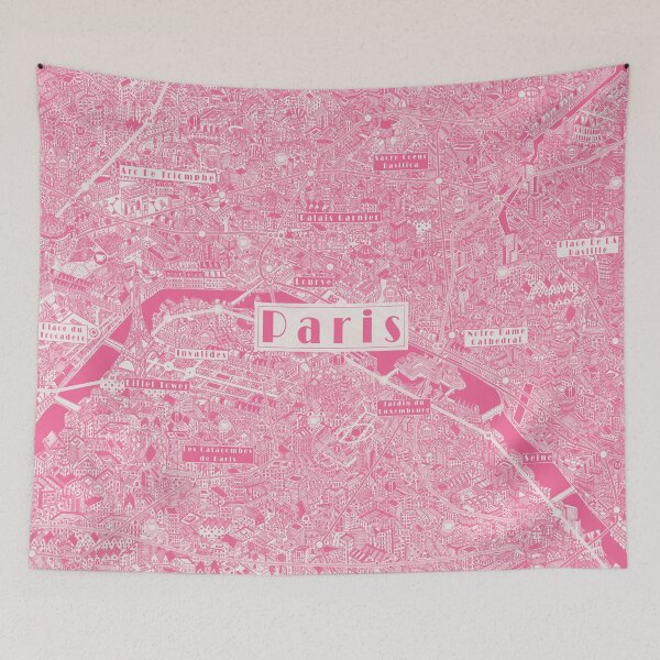 Item preview, Paris city map designed and sold by oliver polanski.
