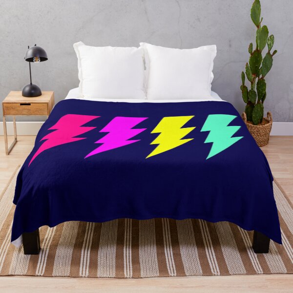 Item preview, Lightning Bolts Neon Colors designed and sold by Jeallan Designs.