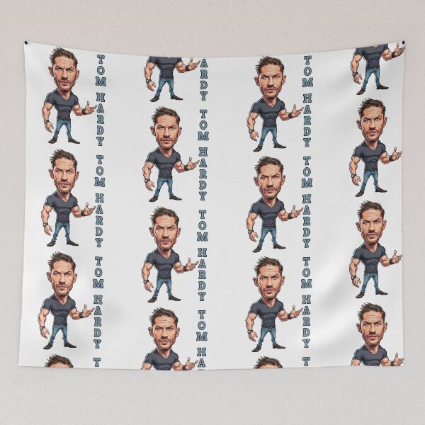 Item preview, Funny Caricature of Tom Hardy the Movie Actor designed and sold by vectorlove.