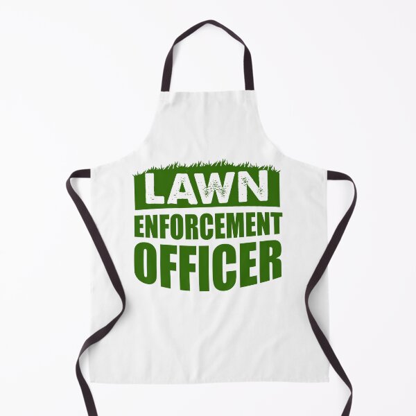 Item preview, Lawn Enforcement Officer- Lawn Mower Pun designed and sold by TeesYouWant.