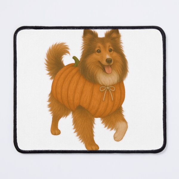 Item preview, Sheltie in Pumpkin Costume – Cute Halloween Autumn Design designed and sold by GoodyPaws.