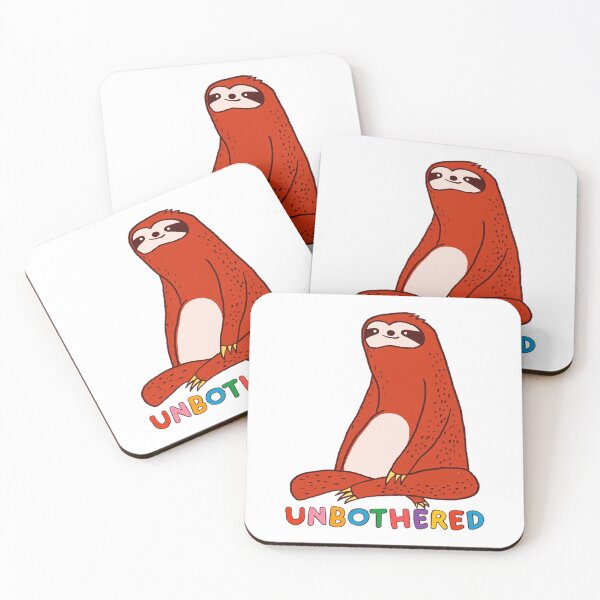 Item preview, Unbothered Sloth designed and sold by Sapocheart.