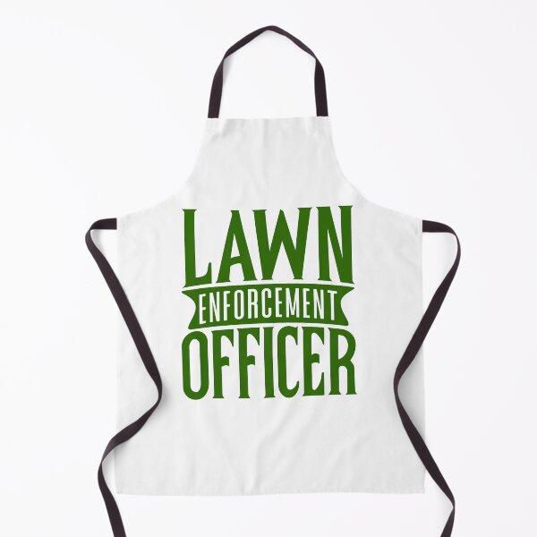 Item preview, Lawn Enforcement Officer- Funny Lawn Mower designed and sold by TeesYouWant.