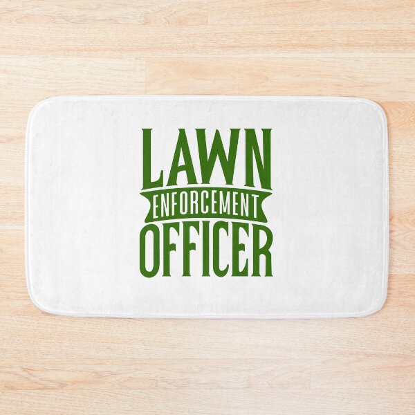 Item preview, Lawn Enforcement Officer- Funny Lawn Mower designed and sold by TeesYouWant.