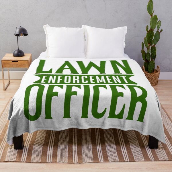 Item preview, Lawn Enforcement Officer- Funny Lawn Mower designed and sold by TeesYouWant.