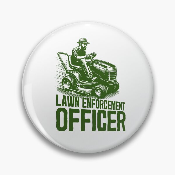 Item preview, Lawn Enforcement Officer- Dad Lawn Mower designed and sold by TeesYouWant.
