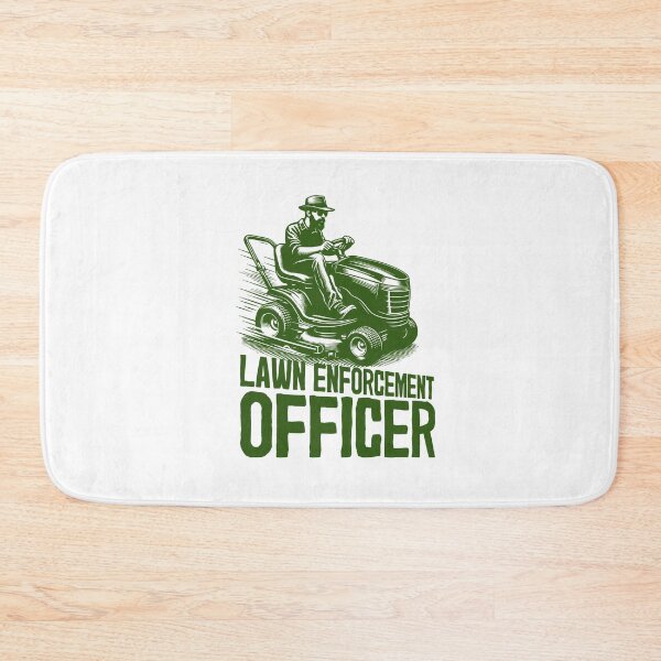 Item preview, Lawn Enforcement Officer- Dad Lawn Mower designed and sold by TeesYouWant.