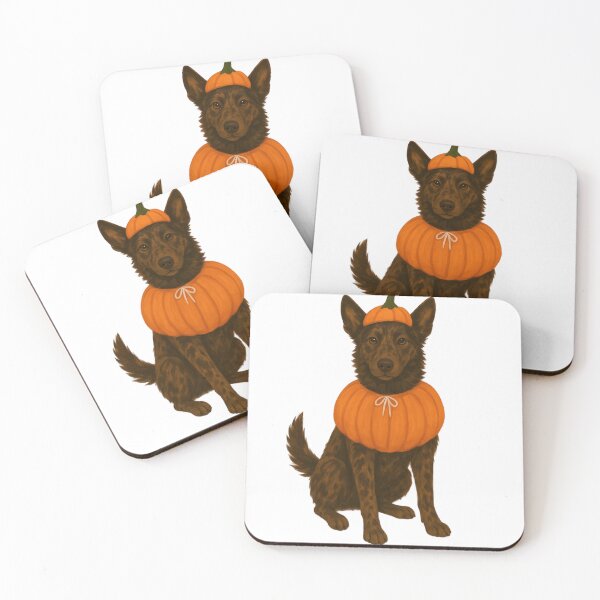 Item preview, Mudi in Pumpkin Costume – Cute Halloween Autumn Design designed and sold by GoodyPaws.