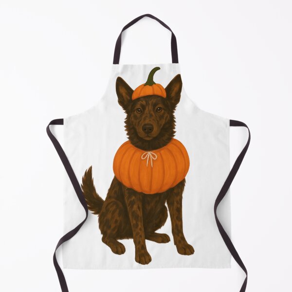 Item preview, Mudi in Pumpkin Costume – Cute Halloween Autumn Design designed and sold by GoodyPaws.