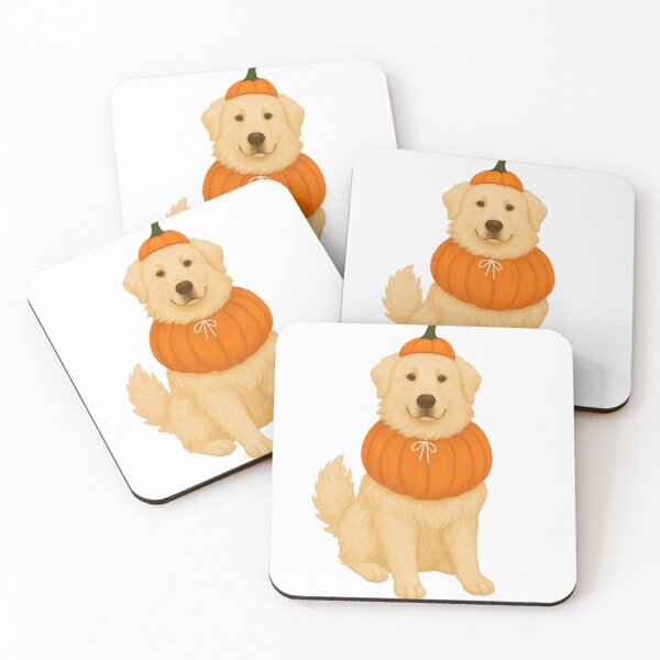 Item preview, Maremma and the Abruzzes Sheepdog in Pumpkin Costume – Cute Halloween Autumn Design designed and sold by GoodyPaws.
