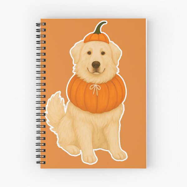 Item preview, Maremma and the Abruzzes Sheepdog in Pumpkin Costume – Cute Halloween Autumn Design designed and sold by GoodyPaws.