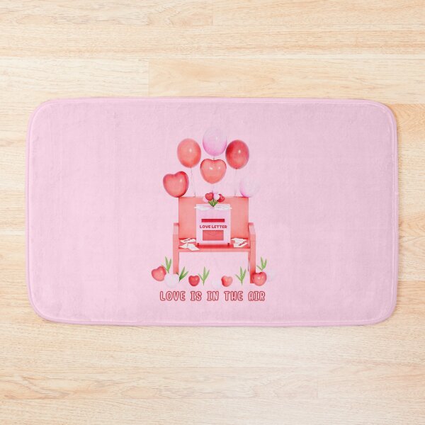 Item preview, Love Letter Valentine Bench with Balloons designed and sold by Eyestudiodesign1997.