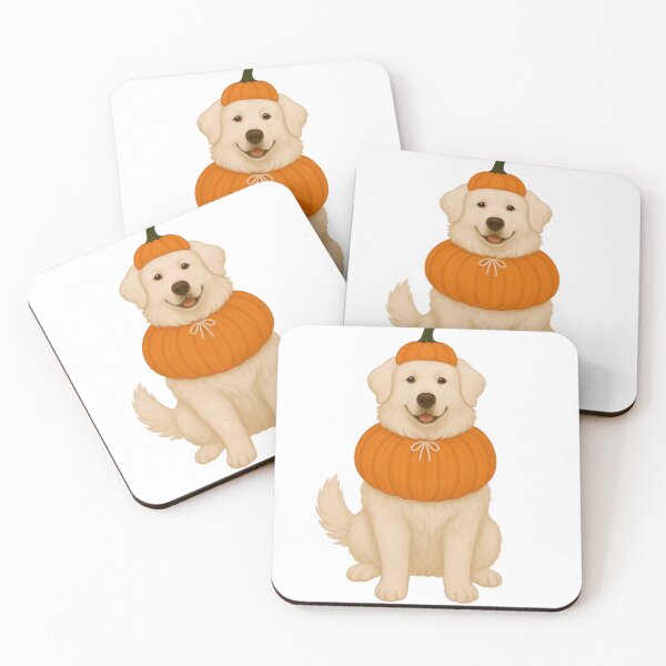 Item preview, Polish Tatra Shepherd Dog in Pumpkin Costume – Cute Halloween Autumn Design designed and sold by GoodyPaws.