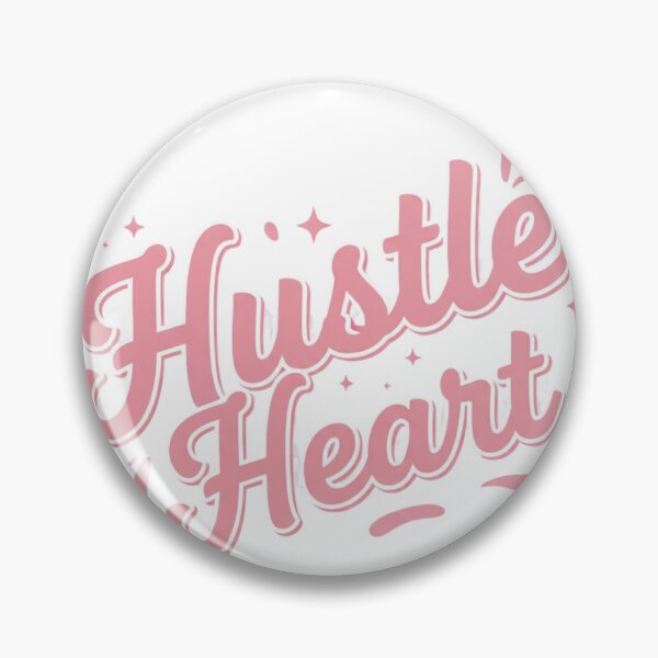 Item preview, Hustle & Heart Inspirational Quote Sticker – Vibrant Gradient Design designed and sold by Happyfreedom.