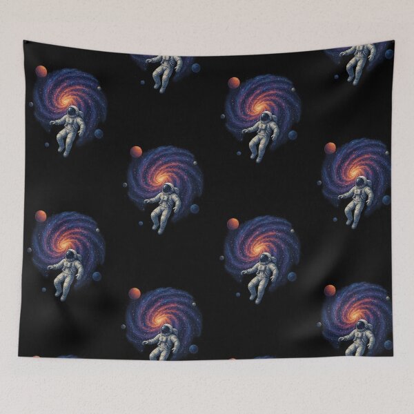 Item preview, Cosmic Wanderer – Astronaut in the Galaxy designed and sold by Tetianova.