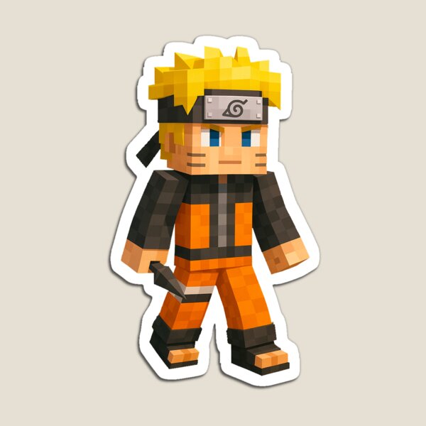 Item preview, Chibi naruto pixel art anime minecraft  designed and sold by SOOF MAACO ⭐⭐⭐⭐⭐.