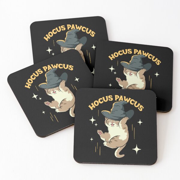 Item preview, Cute Halloween Cat in Witch Hat – Hocus Pawcus designed and sold by 3amclub.