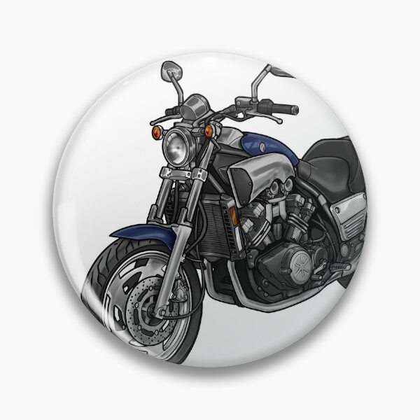 Item preview, Yamaha V-Max 1200 1985 (Dark Amethyst) for Motorcycle Riders designed and sold by MotoApparelHub.