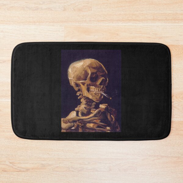 Item preview, Vincent Van Gogh's Skull with a Burning Cigarette designed and sold by Rosestorling.