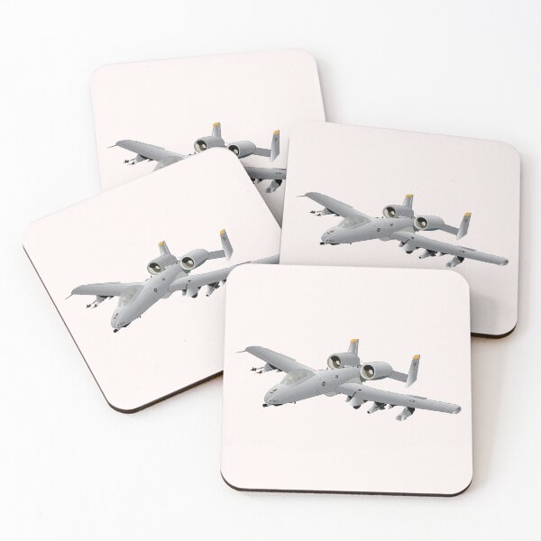 Item preview, Aircraft - A10 - Front - Top - Oblique X 300 designed and sold by Military Insignia Products.