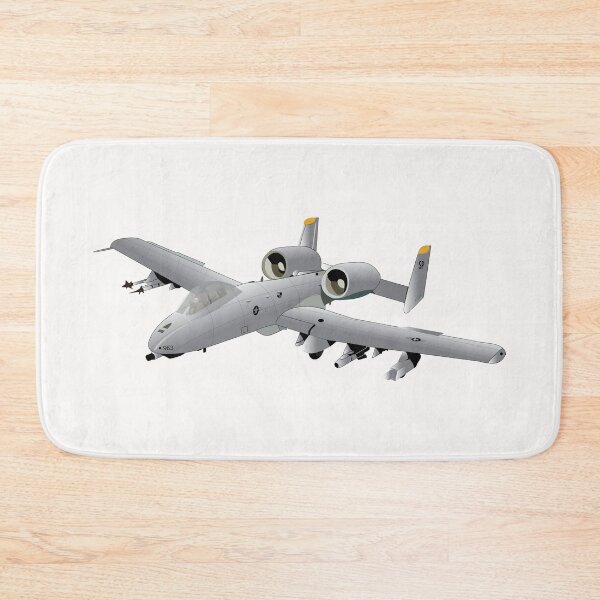 Item preview, Aircraft - A10 - Front - Top - Oblique X 300 designed and sold by Military Insignia Products.