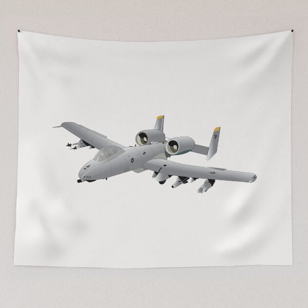 Item preview, Aircraft - A10 - Front - Top - Oblique X 300 designed and sold by Military Insignia Products.