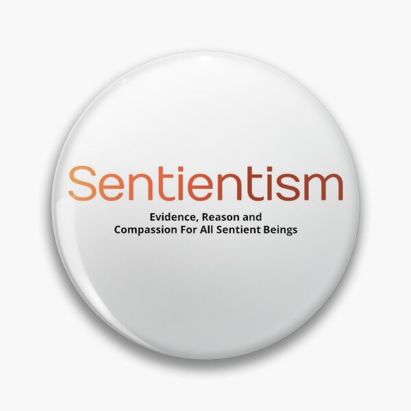 Item preview, Sentientism title with evidence, reason and compassion strapline designed and sold by Sentientism.