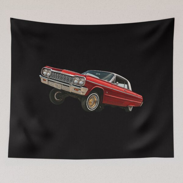 Item preview, 1964 Chevy Impala Red Lowrider designed and sold by Tatko Designs.