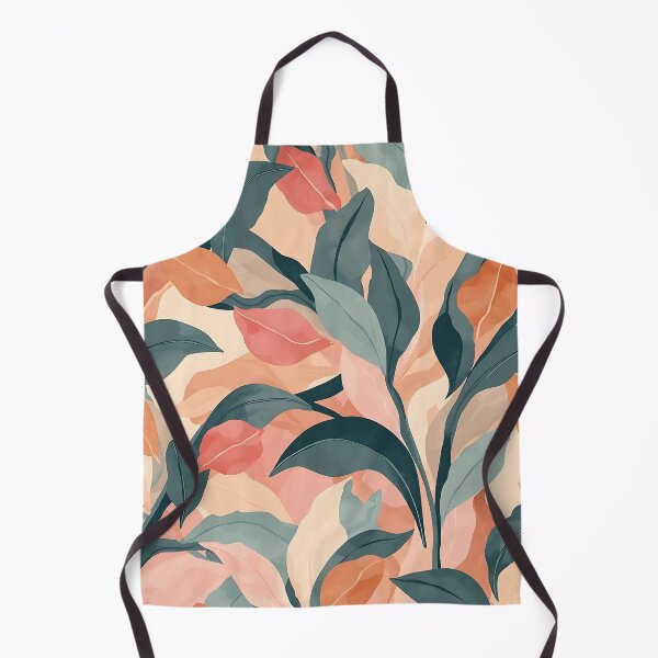 Item preview, Neo-Pastel Abstract Tropical Leaf Pattern, Modern Botanical Design designed and sold by idy-zone.