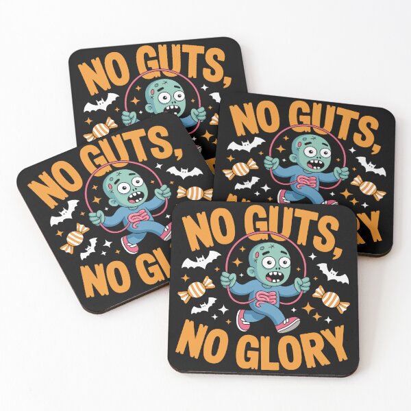 Item preview, No Guts, No Glory: A funny Halloween design that's all about strength and spooky fun. For the Halloween Festive Season designed and sold by Grang Art Artistic Designs.
