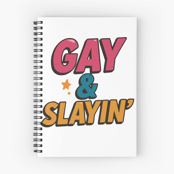 Item preview, Gay & Slayin'' designed and sold by TooFab.
