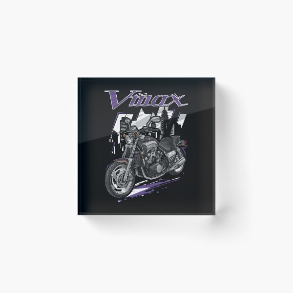 Item preview, Yamaha V-Max 1200 1986-1987 (Maroon) for Motorcycle Riders designed and sold by MotoApparelHub.