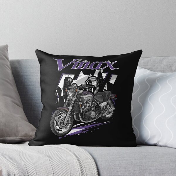 Item preview, Yamaha V-Max 1200 1986-1987 (Maroon) for Motorcycle Riders designed and sold by MotoApparelHub.
