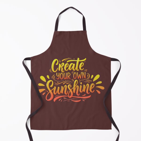 Item preview, "Create your own sunshine" Inspirational Motivational Quote Design designed and sold by SLDavincy.