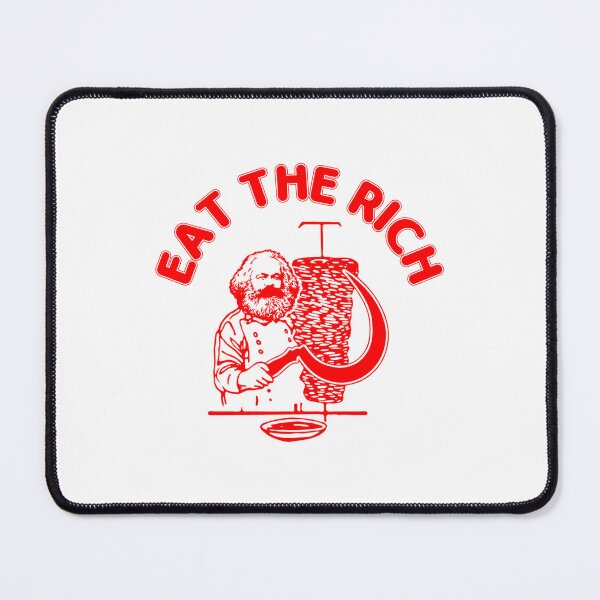 Item preview, Eat The Rich Doner Dner Kebab Karl Marx Socialist Hasan Piker designed and sold by CHAMBERSBROWN.