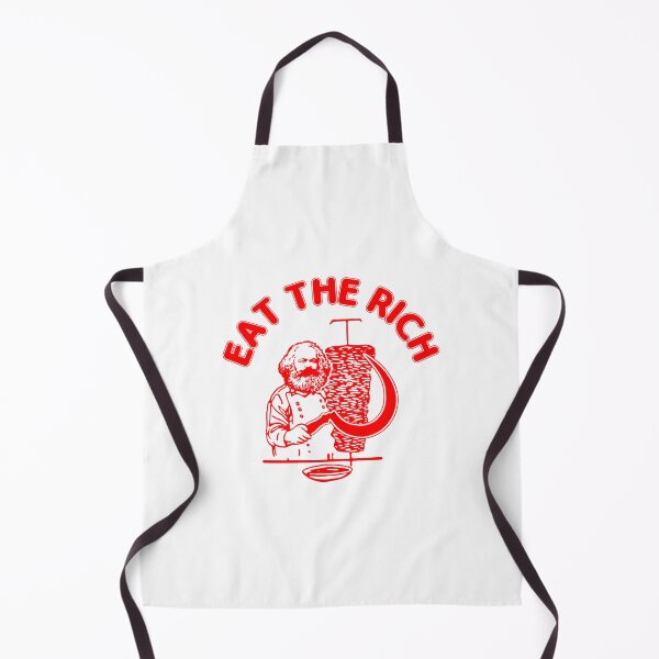 Item preview, Eat The Rich Doner Dner Kebab Karl Marx Socialist Hasan Piker designed and sold by CHAMBERSBROWN.