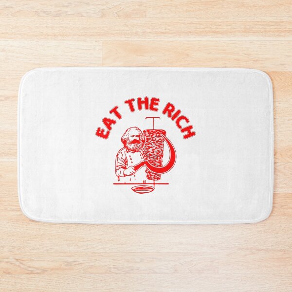 Item preview, Eat The Rich Doner Dner Kebab Karl Marx Socialist Hasan Piker designed and sold by CHAMBERSBROWN.