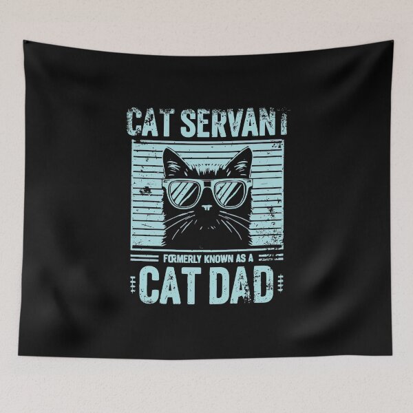 Item preview, Funny Cat Servant, Cat Dad designed and sold by laiwole.