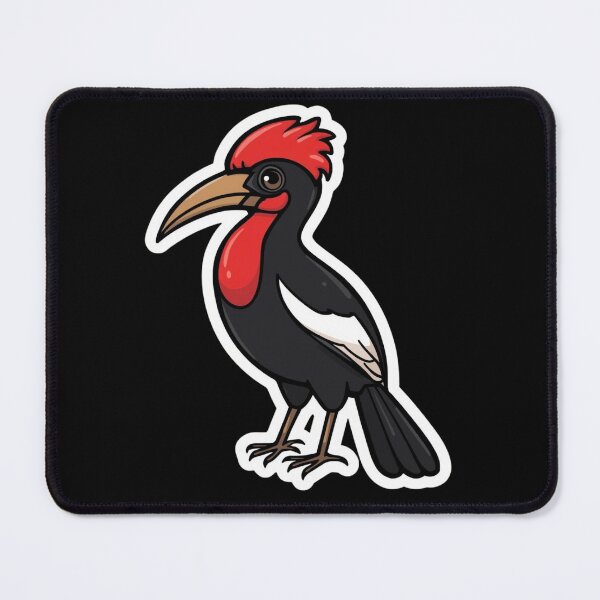 Item preview, Southern Ground Hornbill Sticker designed and sold by FestivityFinds.