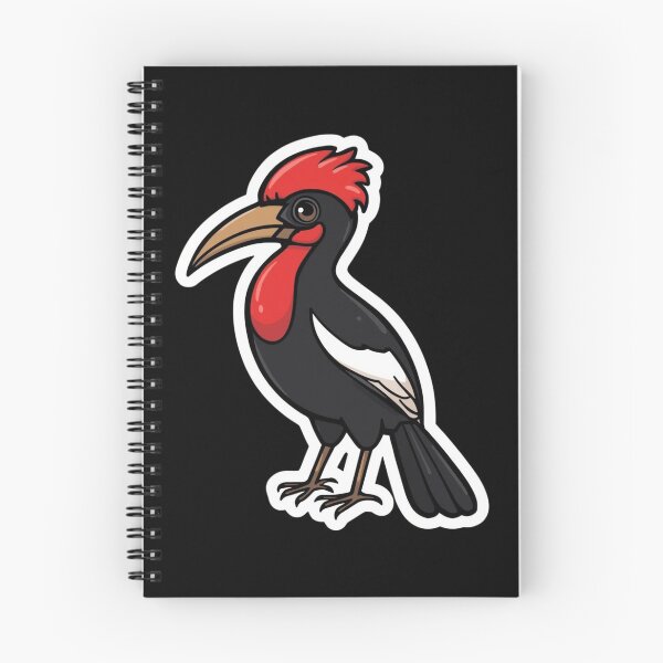 Item preview, Southern Ground Hornbill Sticker designed and sold by FestivityFinds.