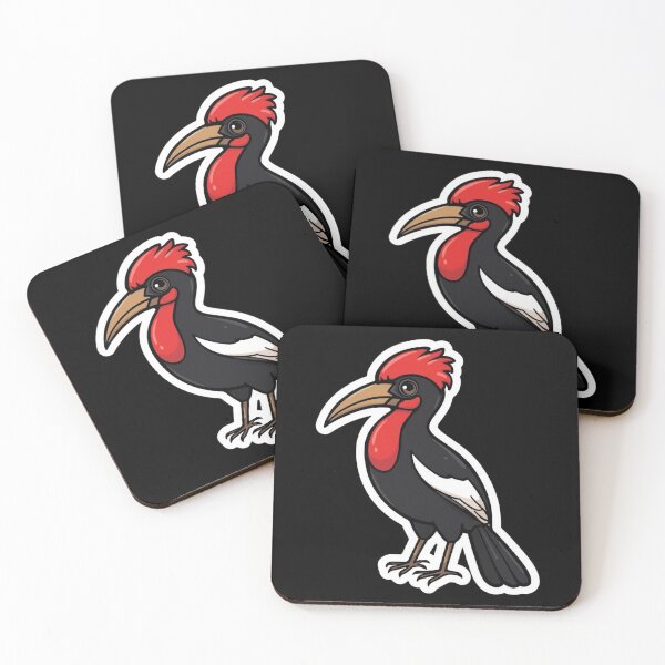 Item preview, Southern Ground Hornbill Sticker designed and sold by FestivityFinds.