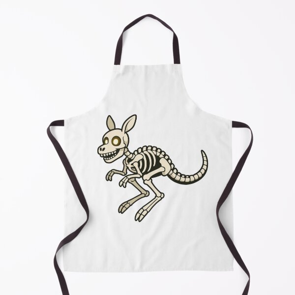 Item preview, Skeleton Kangaroo with Glowing Eyes – Creepy Halloween Animal designed and sold by Confuzz1ed.