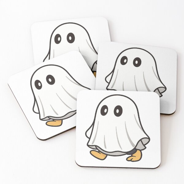 Item preview, Ghost Penguin in White Sheet – Cute and Spooky Halloween designed and sold by Confuzz1ed.