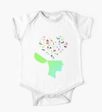 Head & Mind filled with Animal thoughts One Piece - Short Sleeve