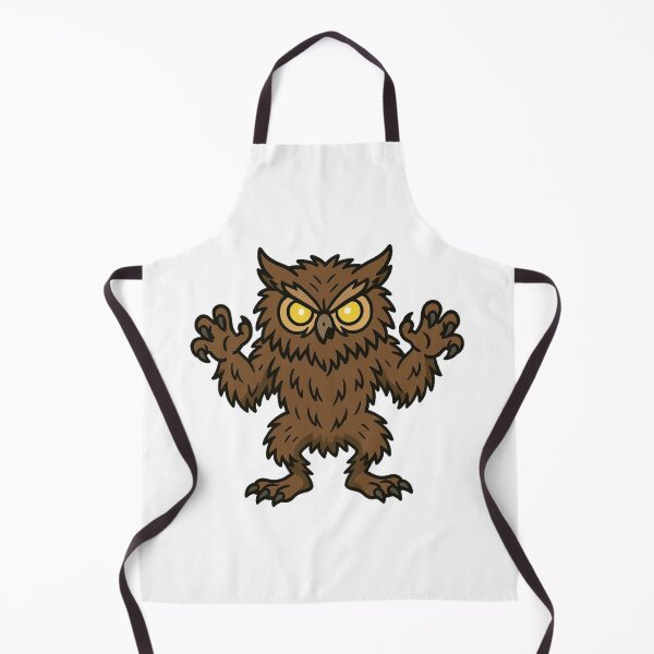 Item preview, Werewolf Owl with Claws and Glowing Eyes – Halloween Monster designed and sold by Confuzz1ed.
