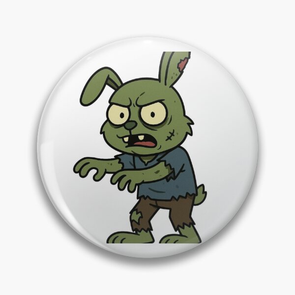 Item preview, Zombie Rabbit with Torn Clothes – Creepy Halloween Animal designed and sold by Confuzz1ed.