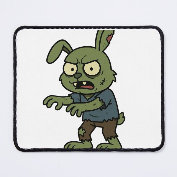 Item preview, Zombie Rabbit with Torn Clothes – Creepy Halloween Animal designed and sold by Confuzz1ed.