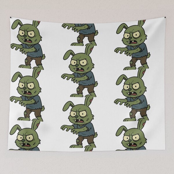Item preview, Zombie Rabbit with Torn Clothes – Creepy Halloween Animal designed and sold by Confuzz1ed.